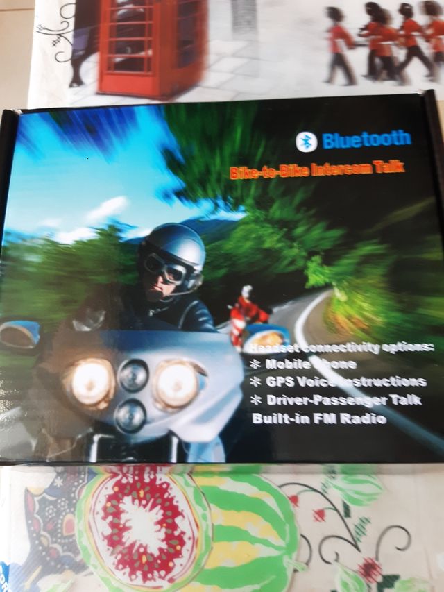 Intercomunicador moto.