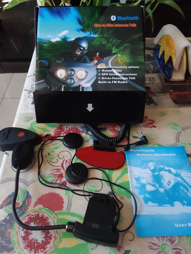 Intercomunicador moto.