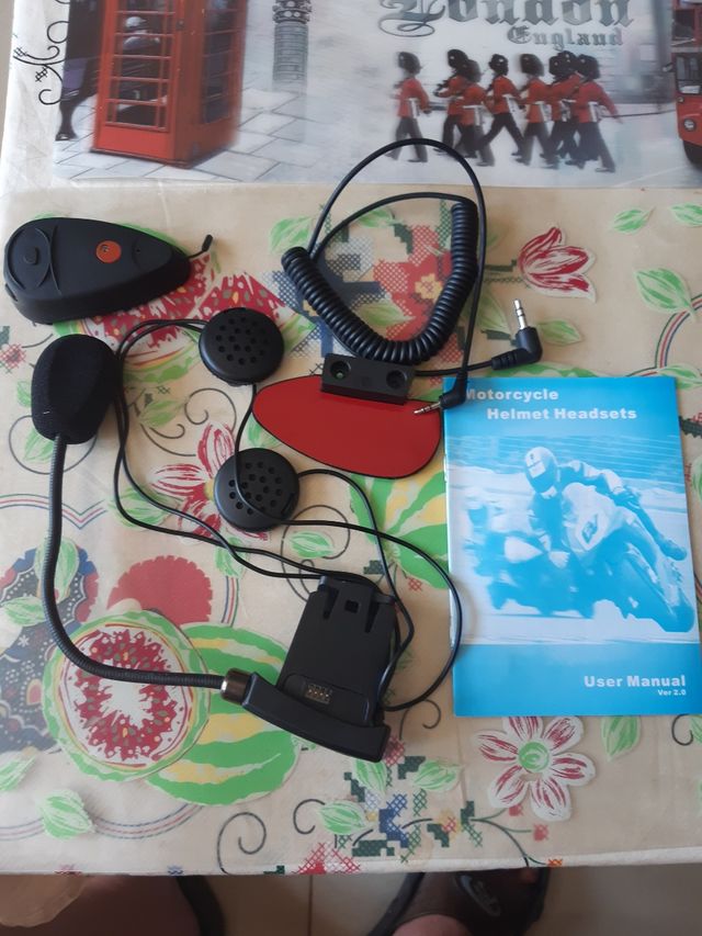 Intercomunicador moto.