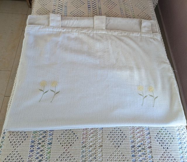 Tres cortinas haciendo juego