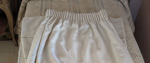 Tres cortinas haciendo juego