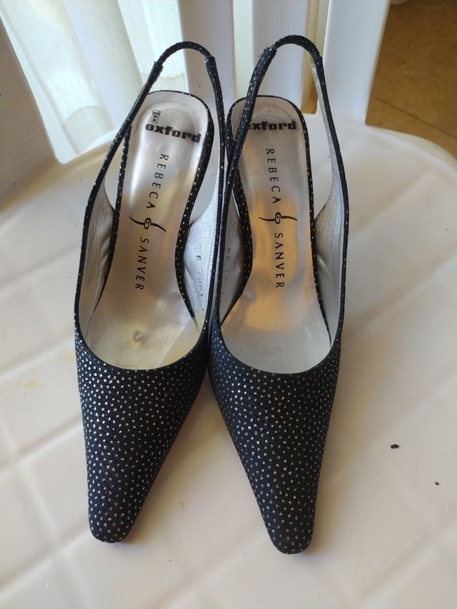 Zapatos señora salón fiesta N° 34