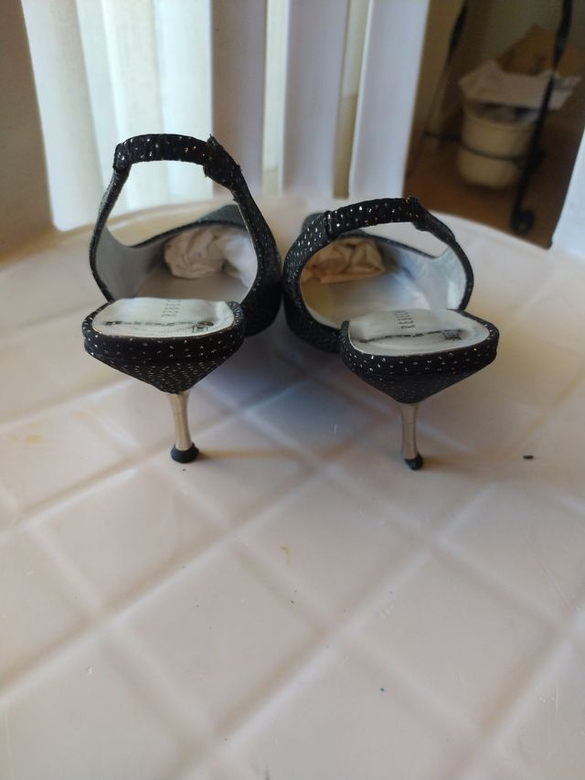 Zapatos señora salón fiesta N° 34