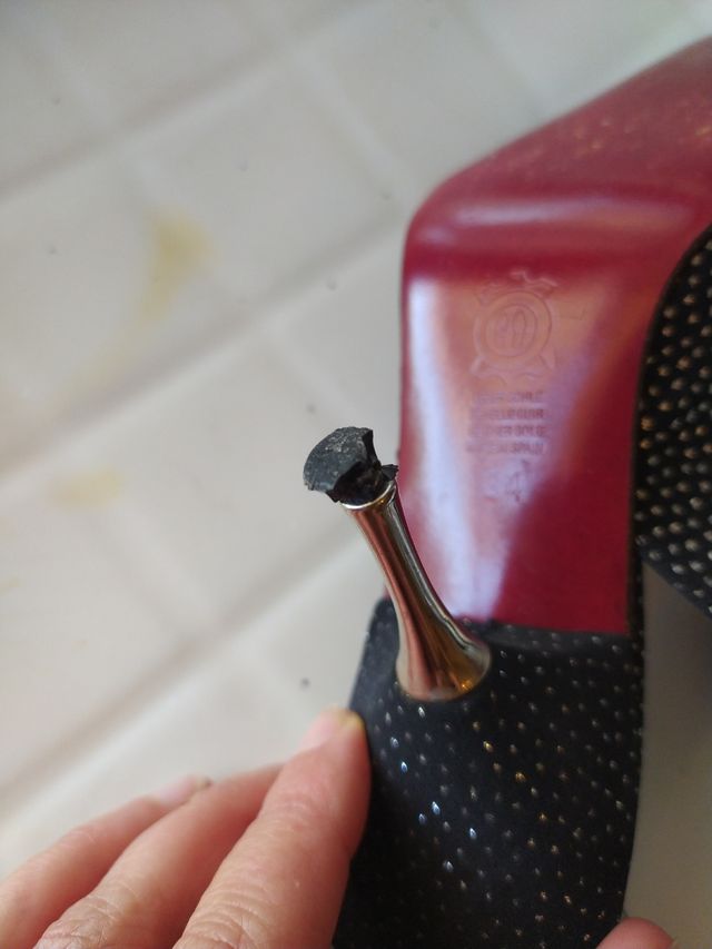 Zapatos señora salón fiesta N° 34