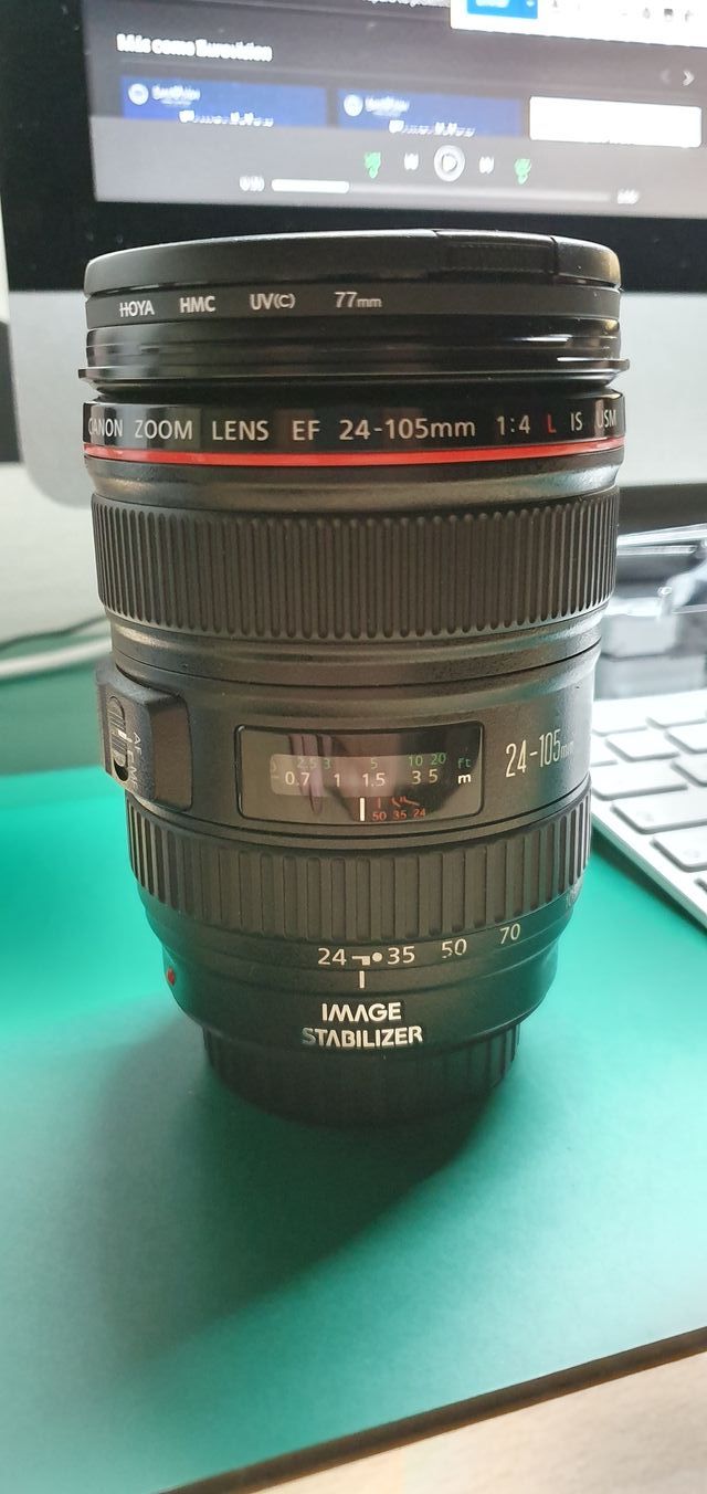 OBJETIVO CANON EF 24-105 mm F/4L