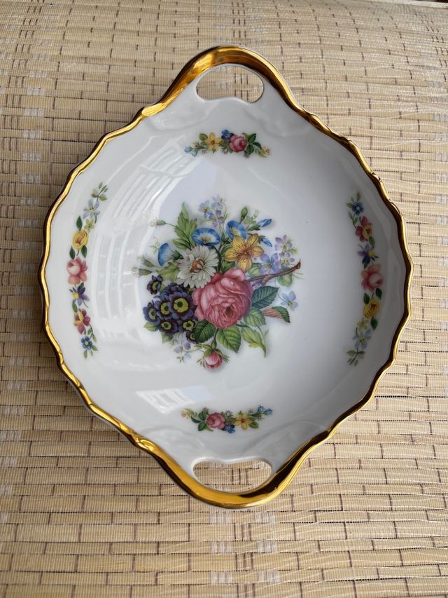 Platillo de porcelana Francesa Limoges NUEVO