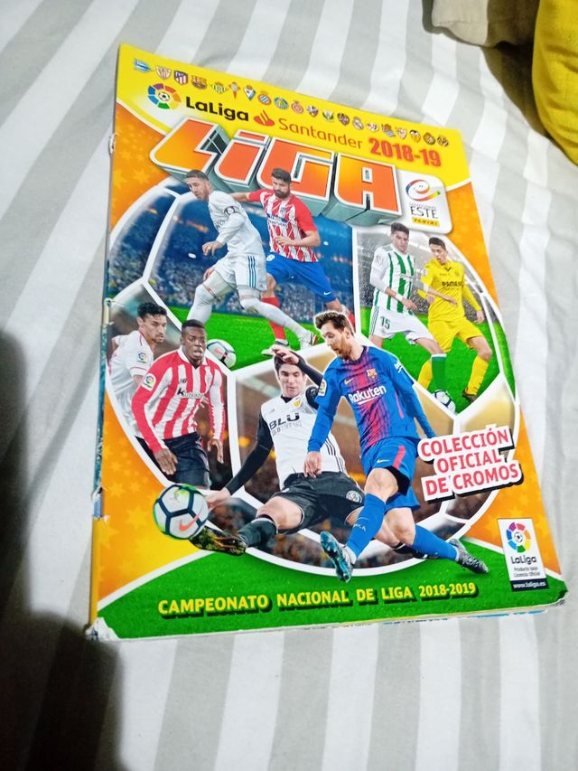 Album,tablero y guía oficial la liga 18-19