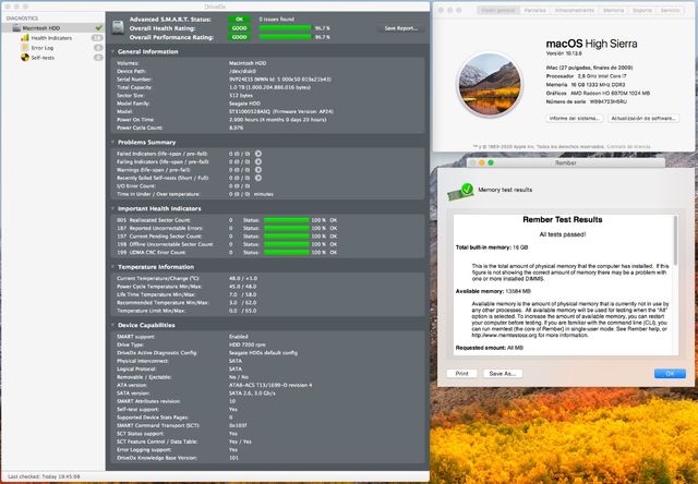 Apple iMac A1312 27 Pulgadas i7 Finales 2009