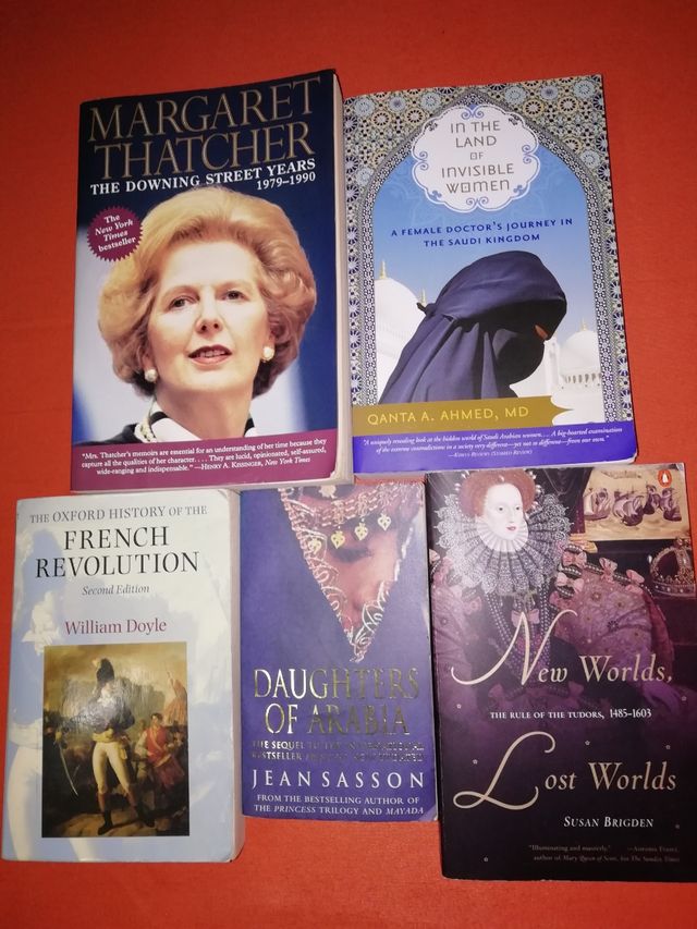 Lote 5 libros de Inglés y Francés.