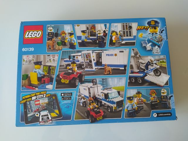 Lego CITY 60139 Estación de policía móvil