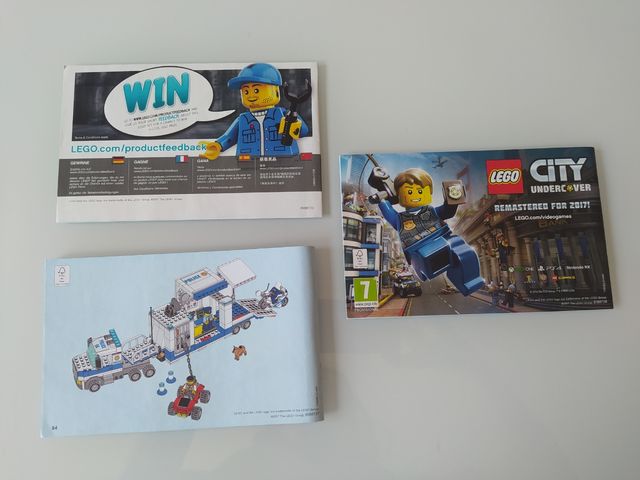 Lego CITY 60139 Estación de policía móvil