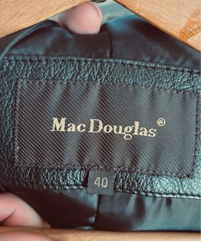 Cappottino imbottito in vera pelle di vitello