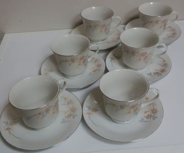 Juego de 6 tazas desayuno