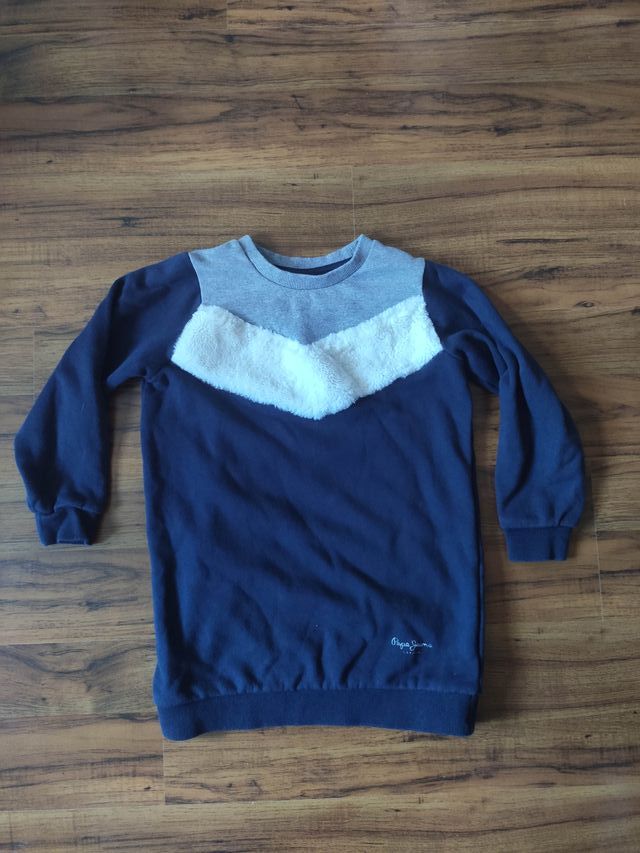 (B2.7g) Vestido-sudadera PEPE JEANS 10 años