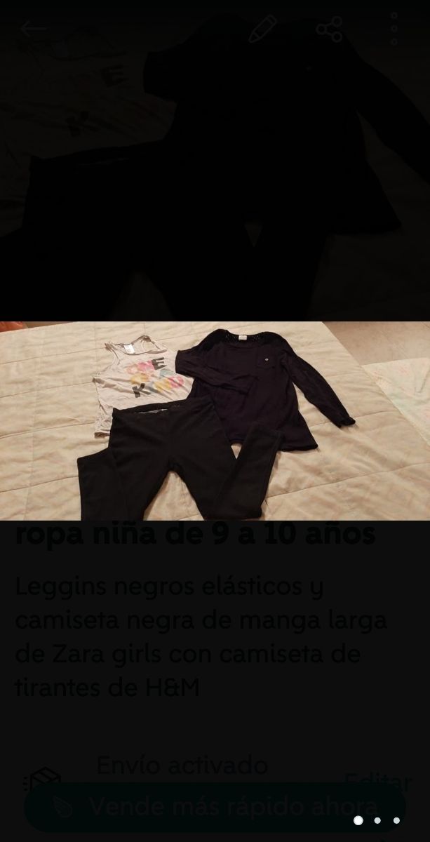 ropa niña de 9 a 10 años