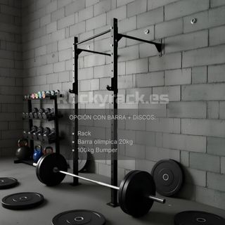 MODULOS CROSSFIT - Jaula rack de pared ALTAS