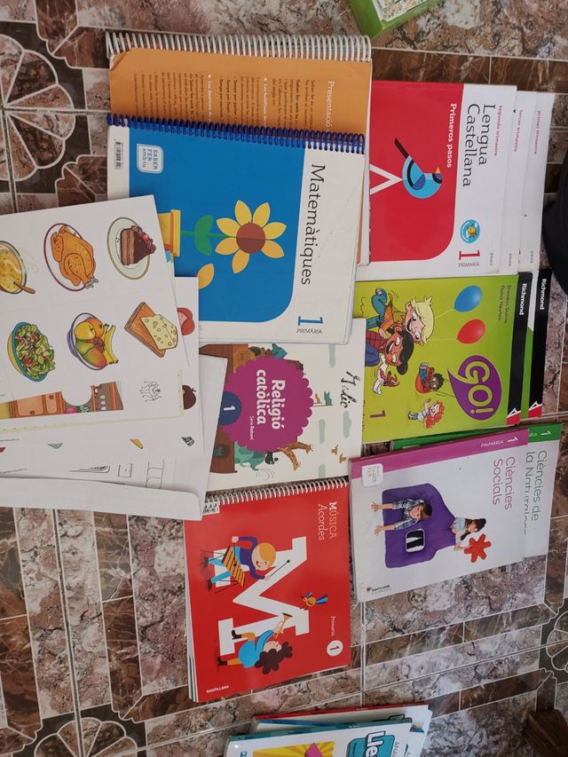 11 libros de 1-. primaria