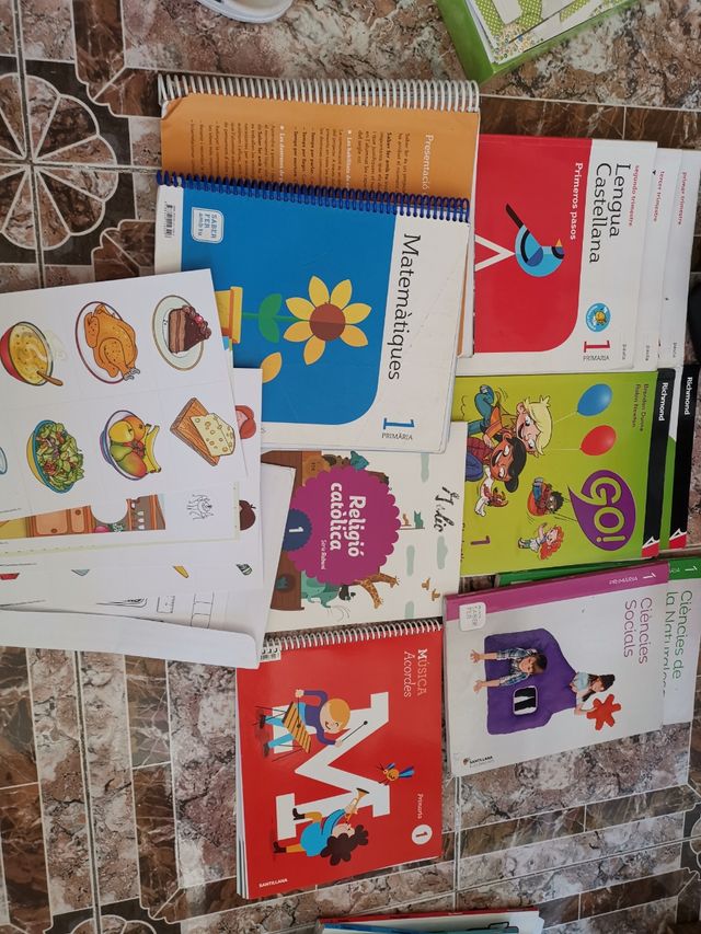 11 libros de 1-. primaria
