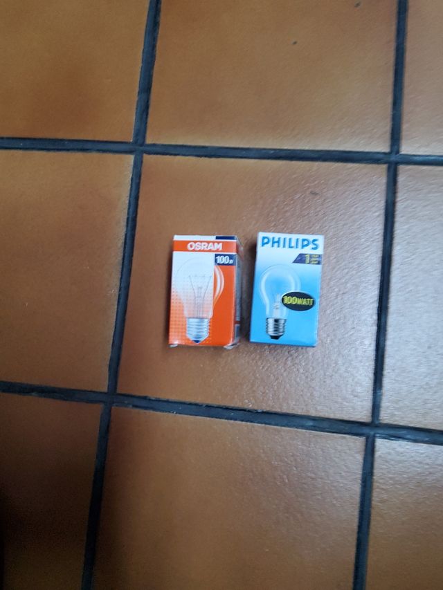 10 LAMPARA PHILIPS OSRAM 100W E-27 230V