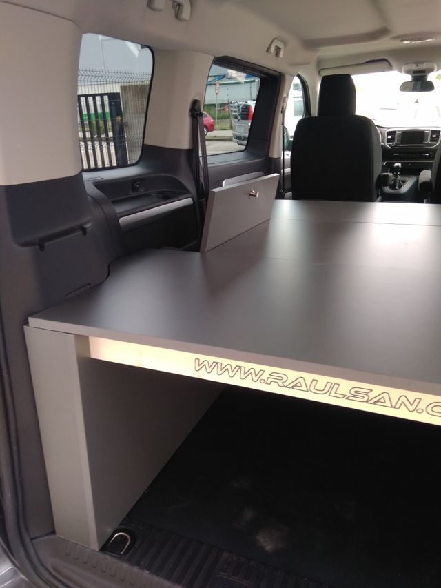 kit mueble cama Peugeot traveller Toyota proace
