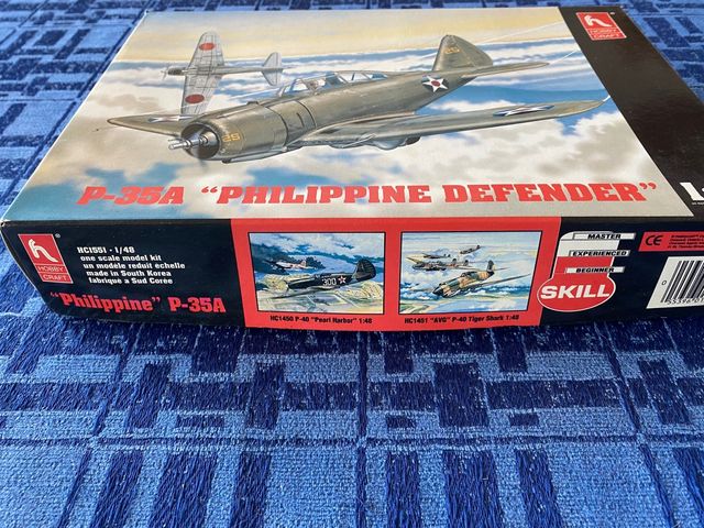 Maqueta P-35A "PHILIPPINE DEFENDER" 11:48 