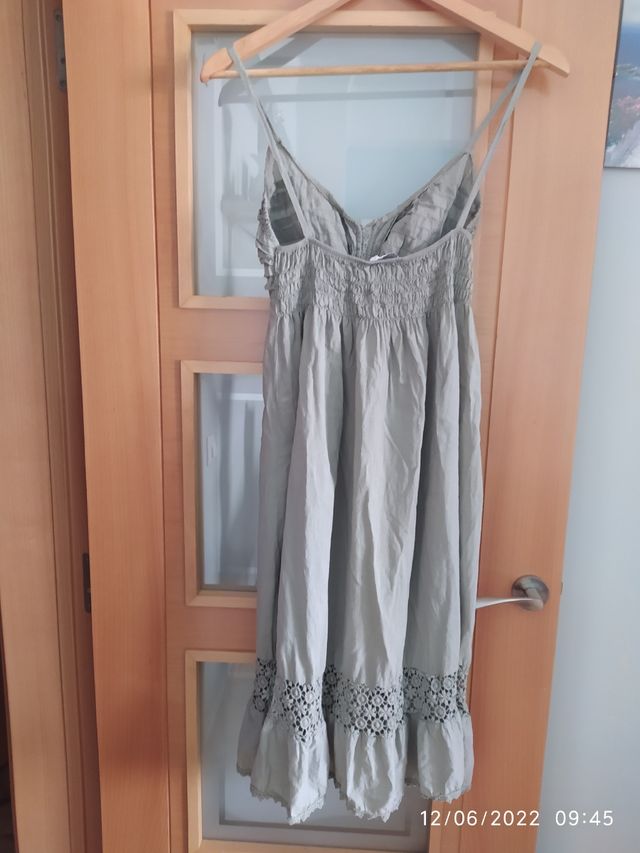 Vestido largo verde