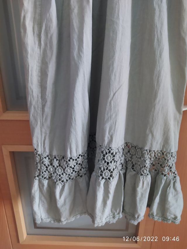 Vestido largo verde