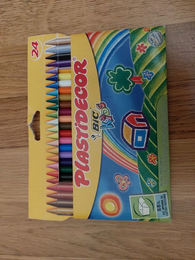 Plastidecores Bic 24