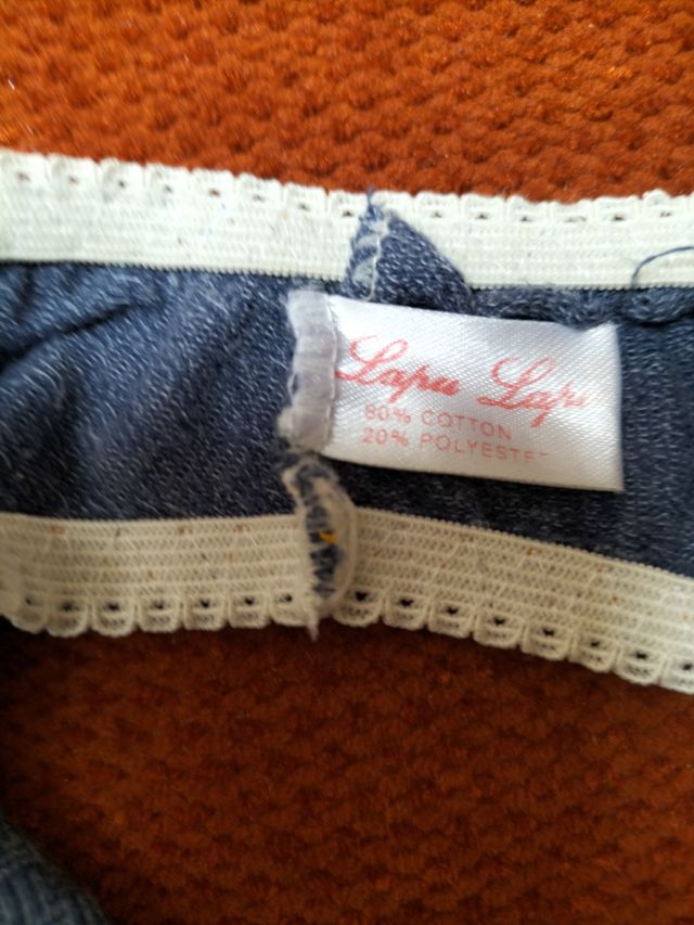 Completo reggiseno + slip jeans Lapu Lapu mis. 3