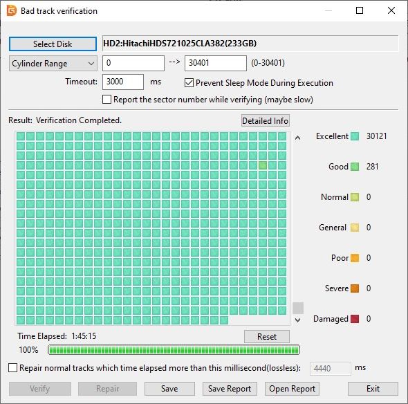 Disco rigido SATA da 250 GB a 7.200 rpm, Hitachi