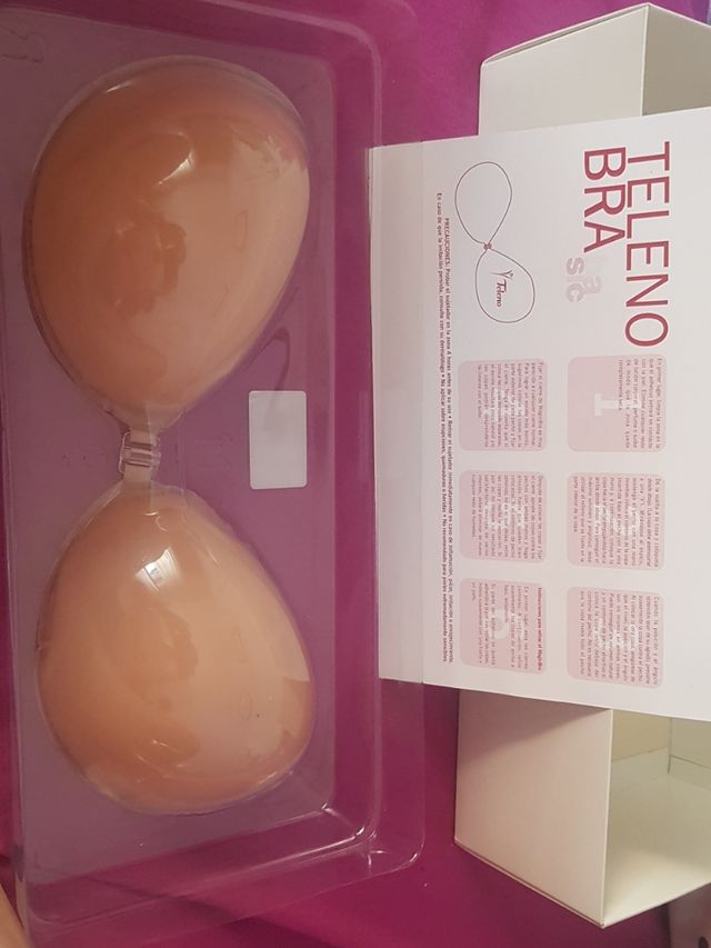 sujetador de silicona bra