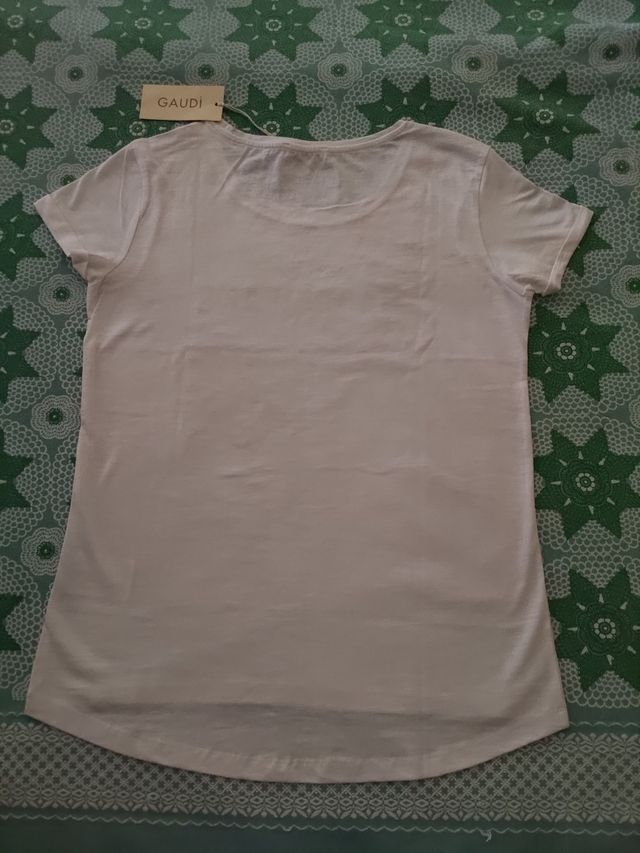 T-shirt bianca Gaudì
