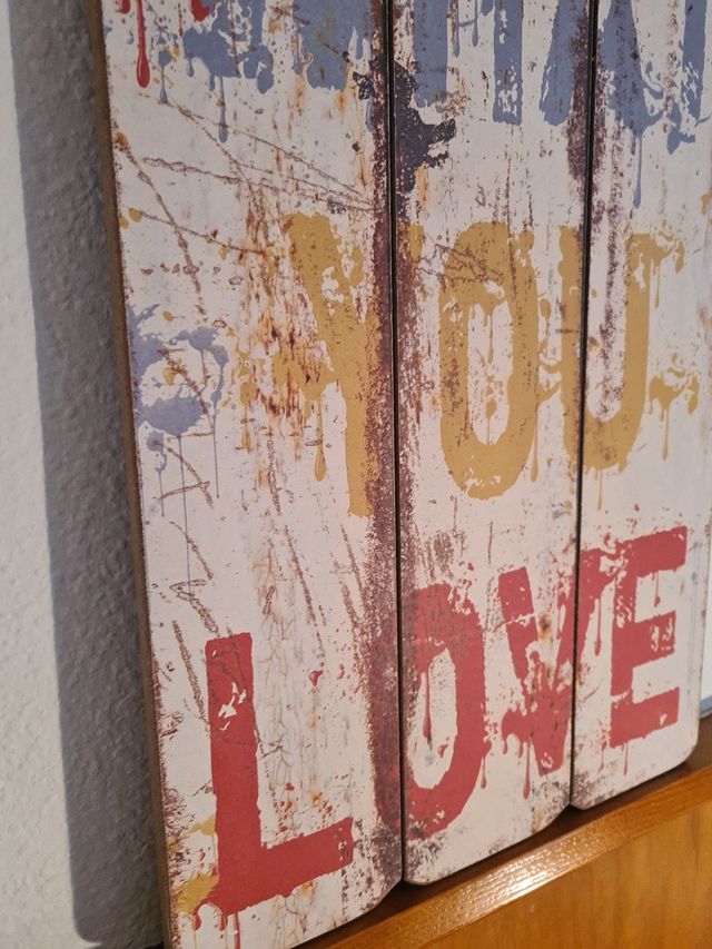 Cuadro HAZ LO QUE AMAS