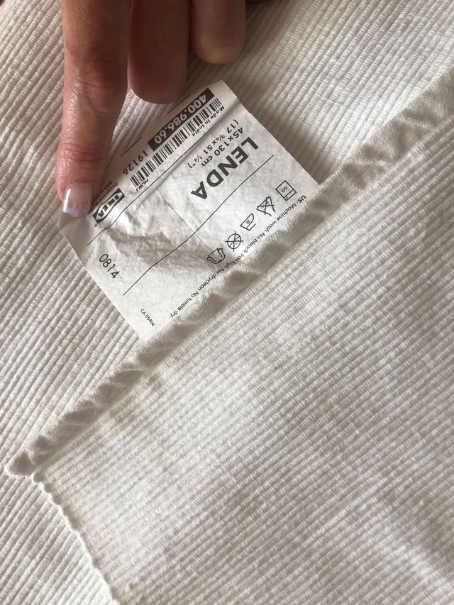 Camino de mesa + mantel individual ikea