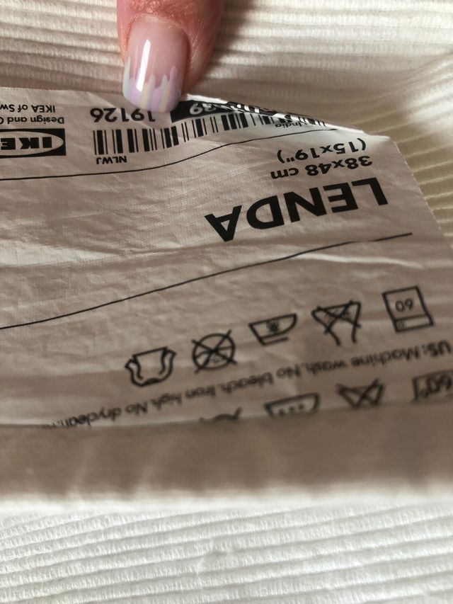 Camino de mesa + mantel individual ikea