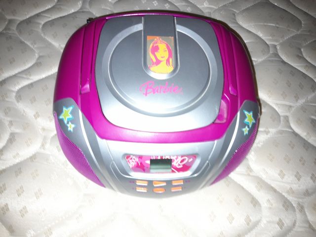 Rádio CD Barbie