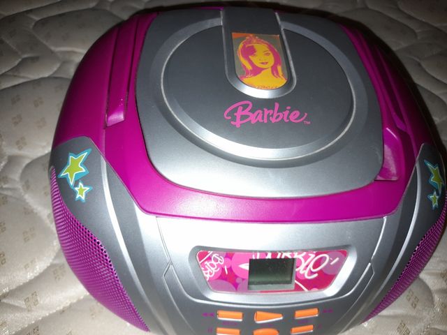 Rádio CD Barbie
