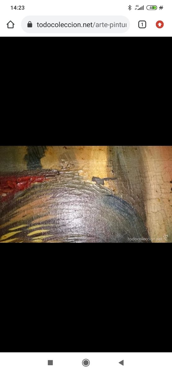 CUADRO OLEO FERNANDO TORO RAMIREZ JEREZ