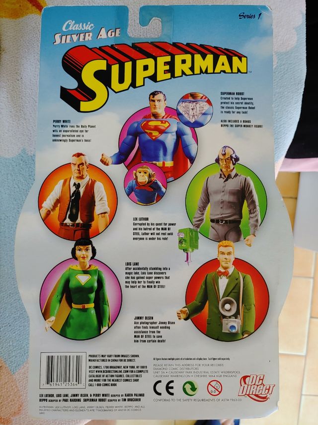 GIGURA DE PERRY WHITE. CLASSIC SILVER AGE