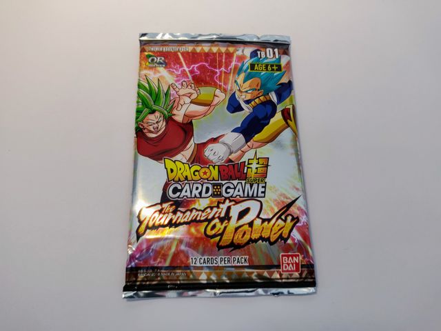 Sobres Dragon Ball Super Tournament of Power TB-01