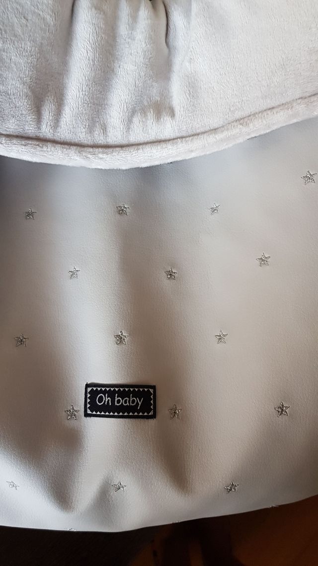 Sacos grupo 0, capazo y silla. Rosy Fuentes