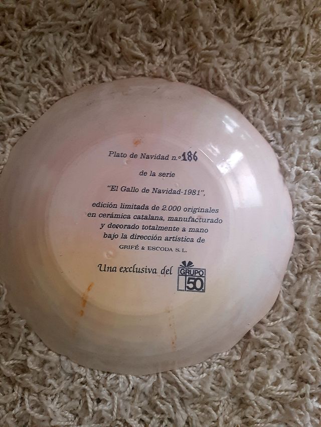 Plato edición limitada