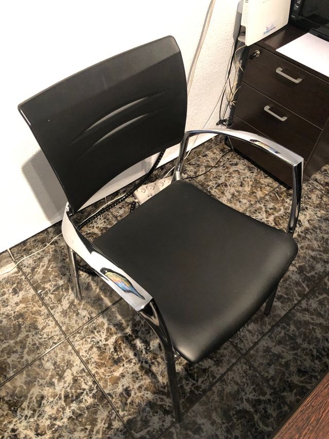 2 sillas confidente oficina