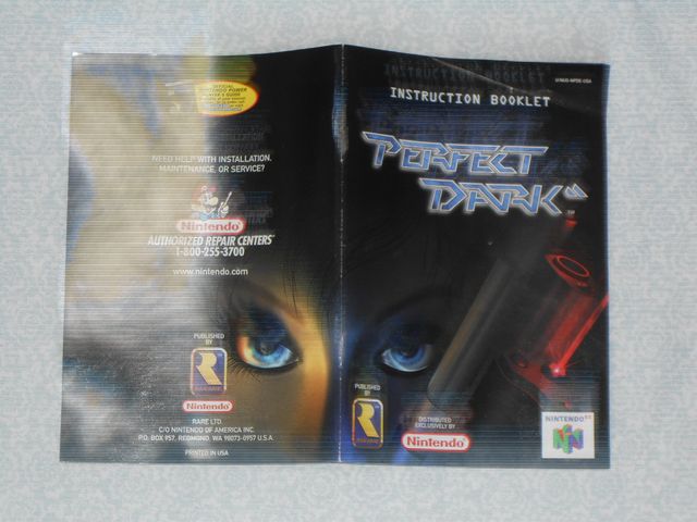 Perfect dark NTSC-USA. Nintendo 64.