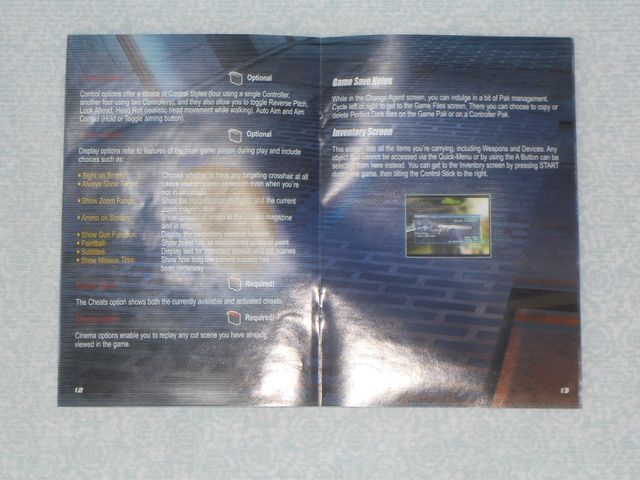 Perfect dark NTSC-USA. Nintendo 64.