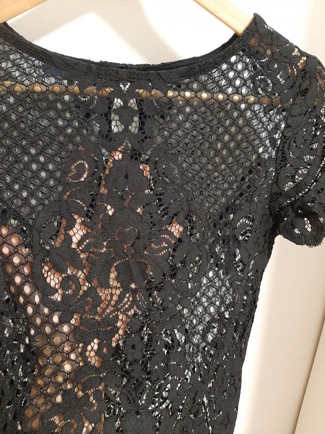 Camiseta negra Kiabi S