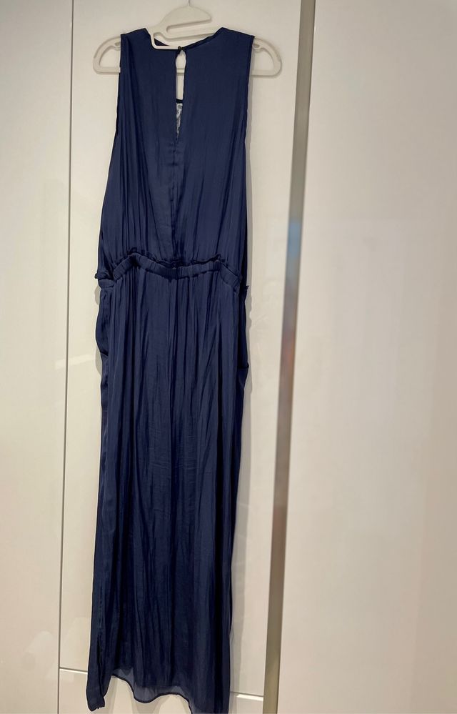 Vestido largo con encaje Trucco Talla 44