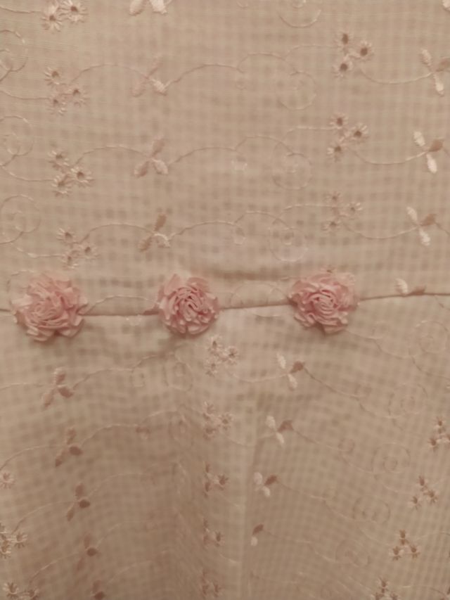 Vestido rosa claro 6/8 años