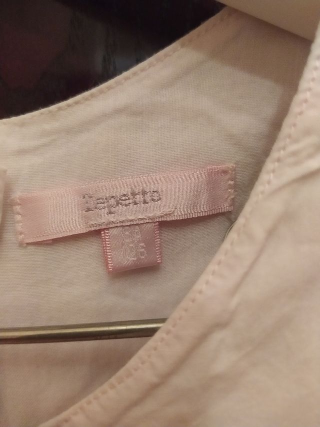 Vestido rosa claro 6/8 años