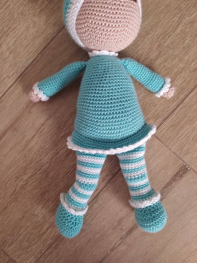 muñeco bebe Amigurumi